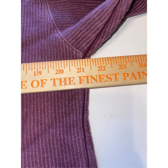 🤍Victoria's Secret PINK Ribbed Long Sleeve Top-Maroon-Size S A32 - Picture 5 of 6